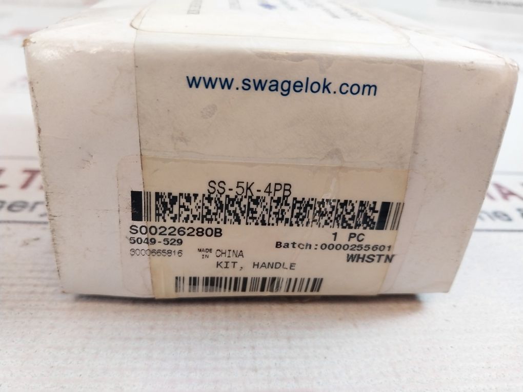 Swagelok Ss-5k-4pb Handle Kit For Ss 4pdm4 F4 With Set Scr - Image 10