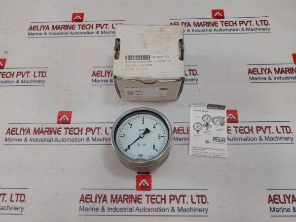 Wika 0-6 Bar Mechanical Pressure Gauges 0-6 Bar