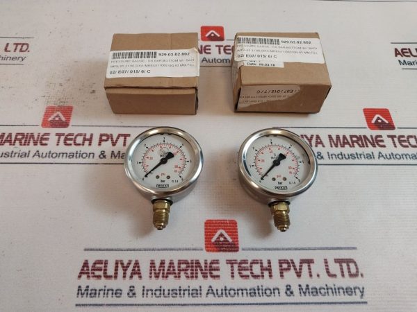 Wika 0-6 Bar Pressure Gauge