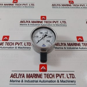 Wika En 837-1 Pressure Gauge 0-250 Bar