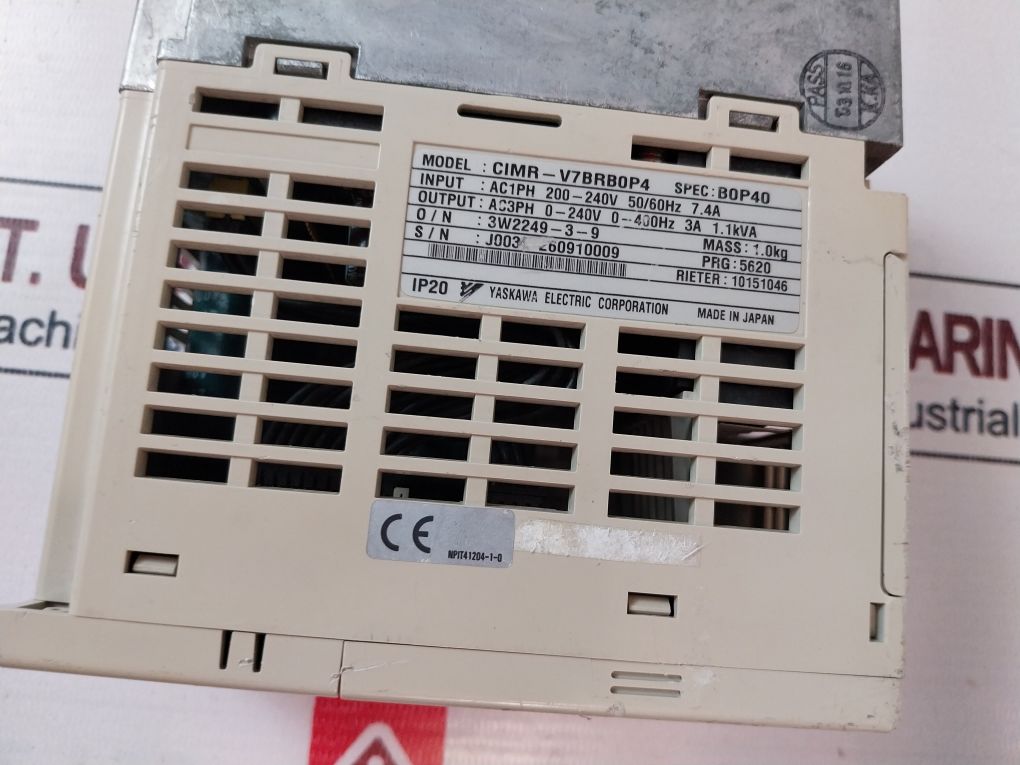 Yaskawa Cimr-V7brb0p4 Drive Part Ip20 - Image 11