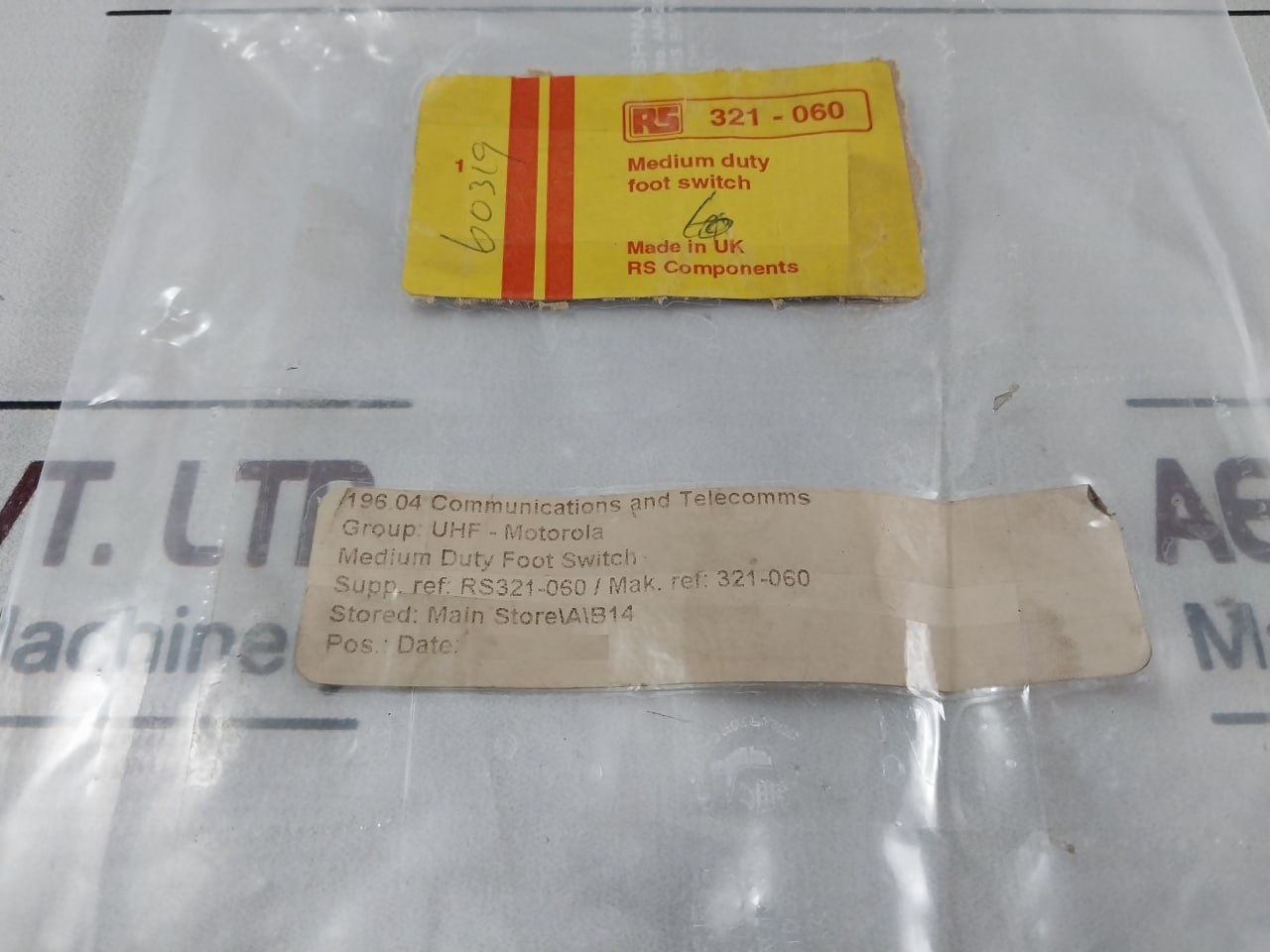 Rs 321-060 Medium Duty Foot Switch - Image 10