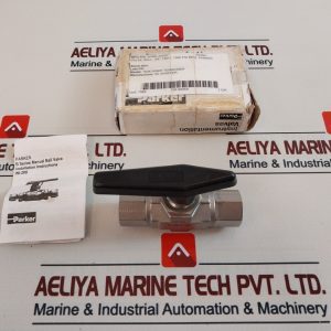 Parker 6f-b8lj2-ssp Ball Valve 1500 Psi