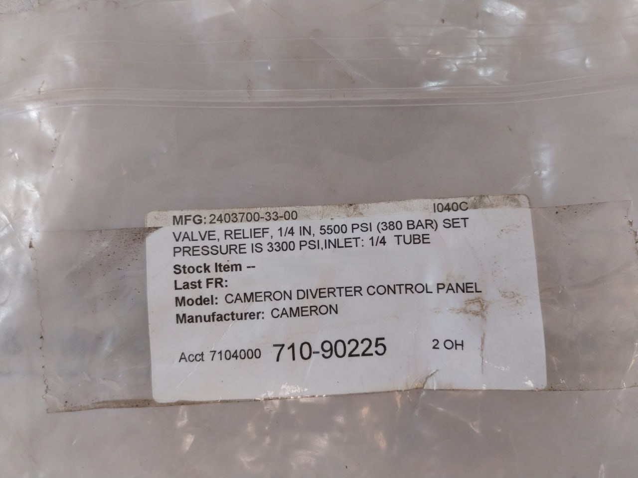 Parker 4a-Lpra-Epr-3,300-Sslh3690 Relief Valve - Image 12