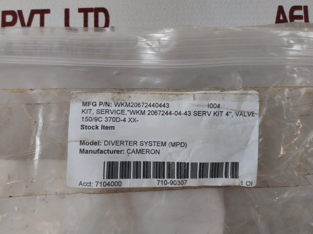 Cameron Wkm20672440443 O-ring Service Kit - Image 18