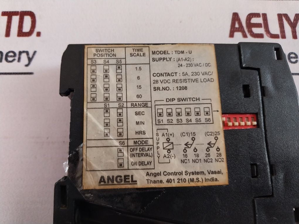 Angel Control System Tdm-u Mounting Timer - Image 5