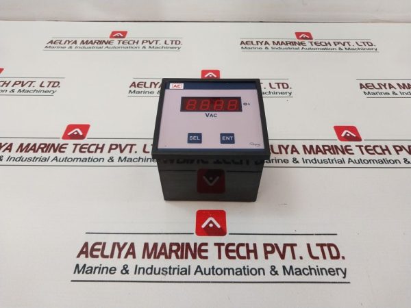 Automatic Electric Digital Ac Voltmeter 0-600 Vac