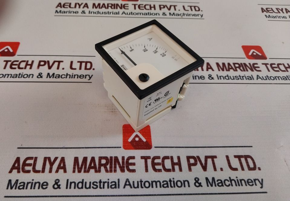 Crompton Tyco Electronics Eq72c Ammeter 20/5a - Image 3