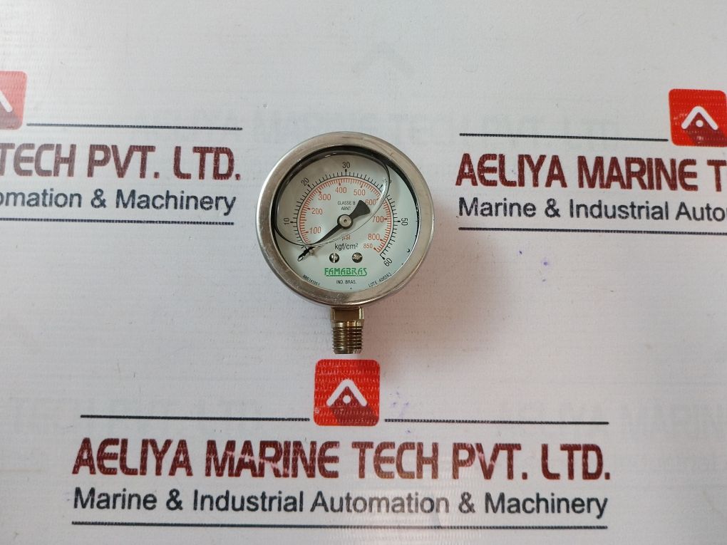 Famabras 14105-1 Pressure Gauge