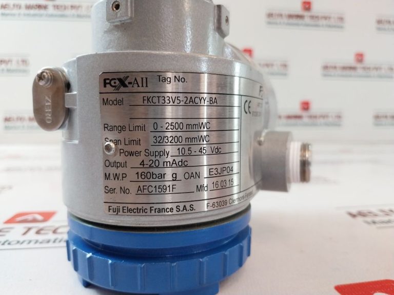 Fuji Electric Fcxaii Differential Pressure Transmitter Aeliya Marine