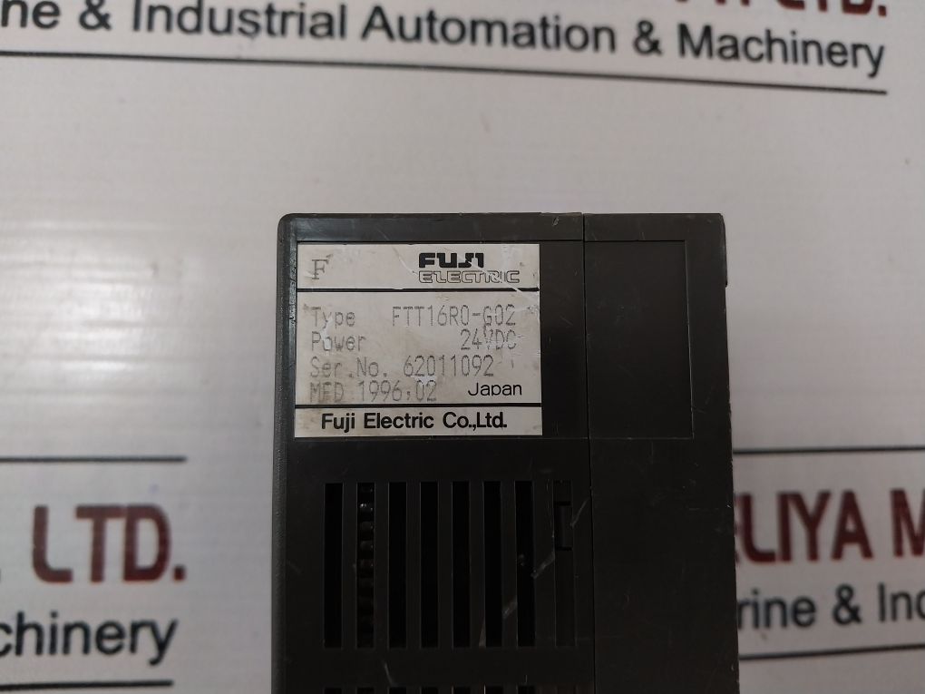 Fuji Electric Ftt16r0-g02 Programmable Controller 24vdc - Image 9