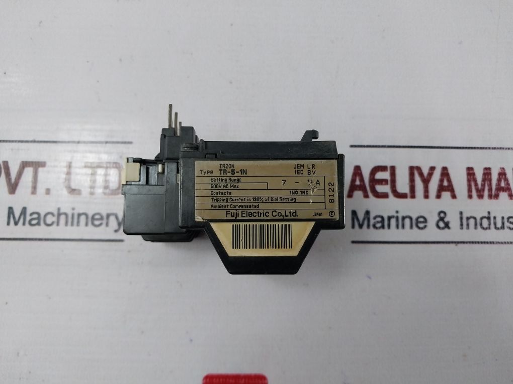 Fuji Electric Tr-5-1n Thermal Overload Relay - Image 6