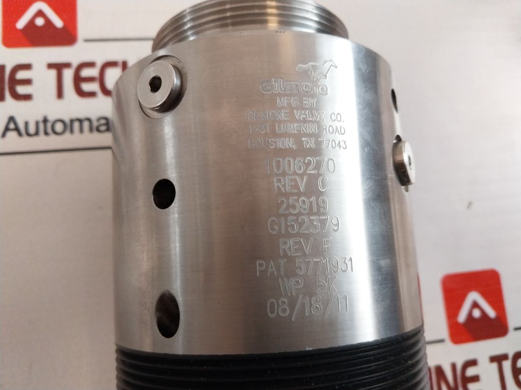 Gilmore 25919 Cartridge Valve 1006497 1” Spm - Image 10