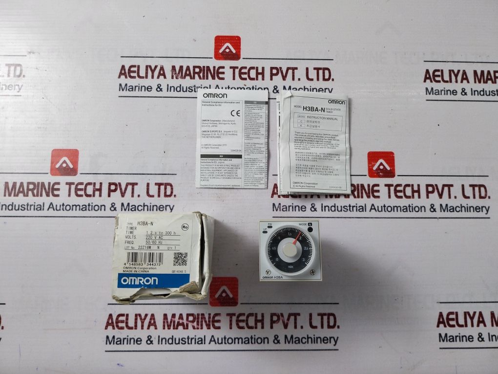 Omron H3ba-n Solid-state Timer 0-3 Min