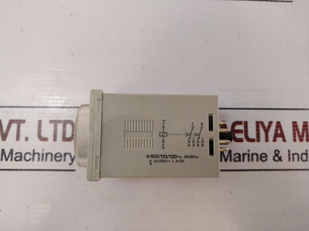 Omron H3cr-h8l Power Off Delay Timer 0-12 Sec - Image 7