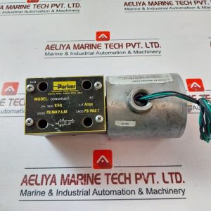 Parker D3w1knjeu Directional Control Valve 24 Vdc