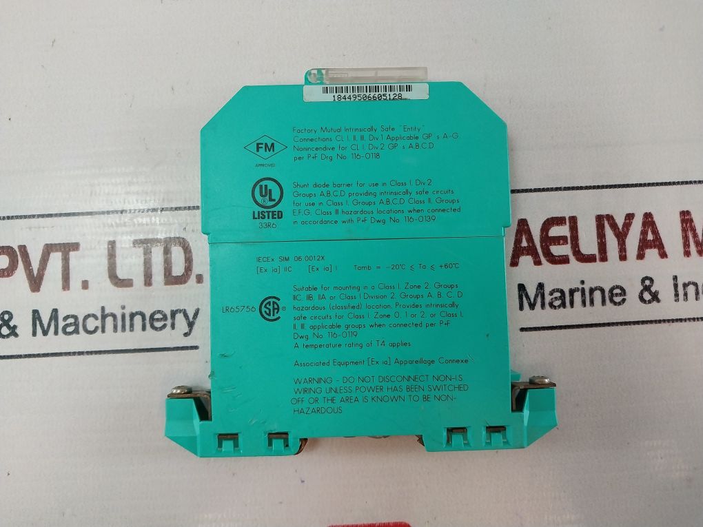 Pepperl+fuchs Z728.h Safe Snap Barrier 71938 - Image 7