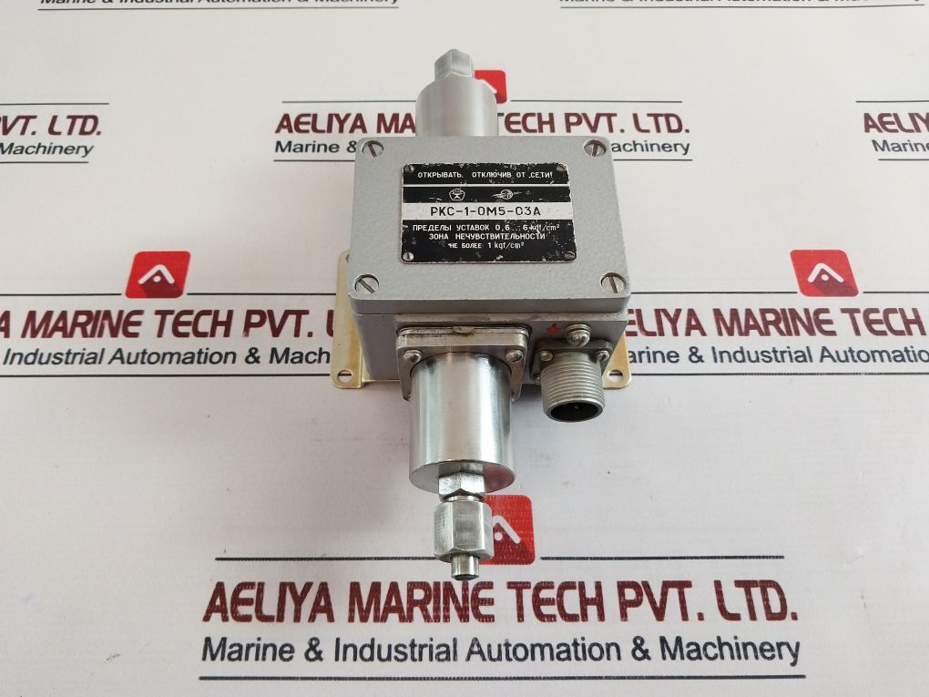 Rks-1-Om5-03a 0,6...6 Kgf/Cm2 Differential Pressure Switch Sensor - Image 5