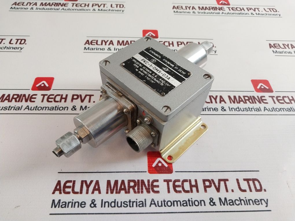 Rks-1-Om5-03a 0,6...6 Kgf/Cm2 Differential Pressure Switch Sensor - Image 3