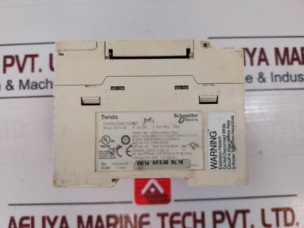 Schneider Electric Telemecanique Twdlcaa16drf Plc - Aeliya Marine