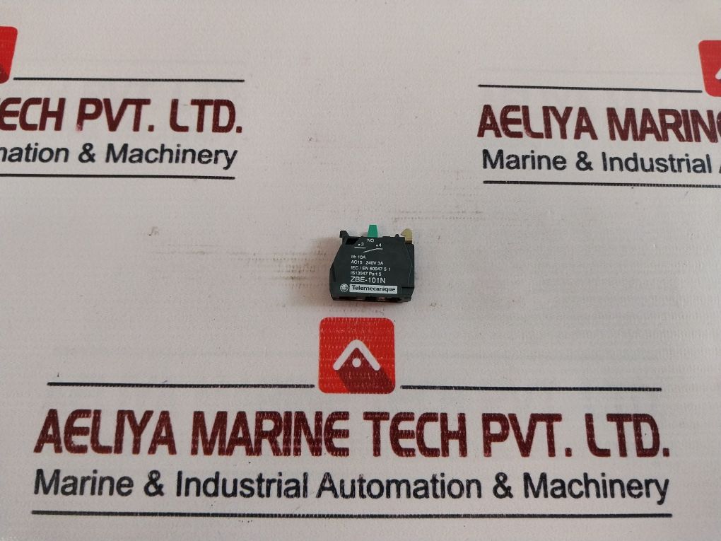 Schneider Electric Telemecanique Xb5 Aw1171n Flush Intergral Iiluminated Roung Push Button With Zbe-101n Contact Block - Image 7