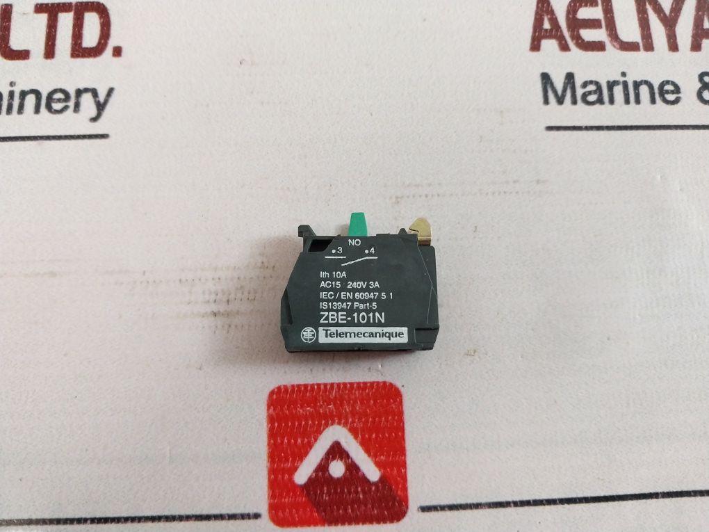 Schneider Electric Telemecanique Xb5 Aw1171n Flush Intergral Iiluminated Roung Push Button With Zbe-101n Contact Block - Image 8