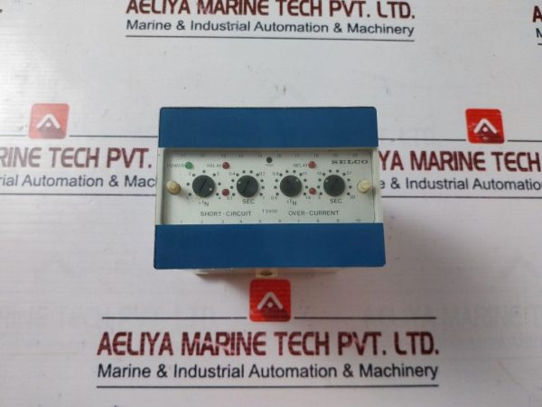 Selco T2500-08 3-phase Short-circuit + Over-current Relay