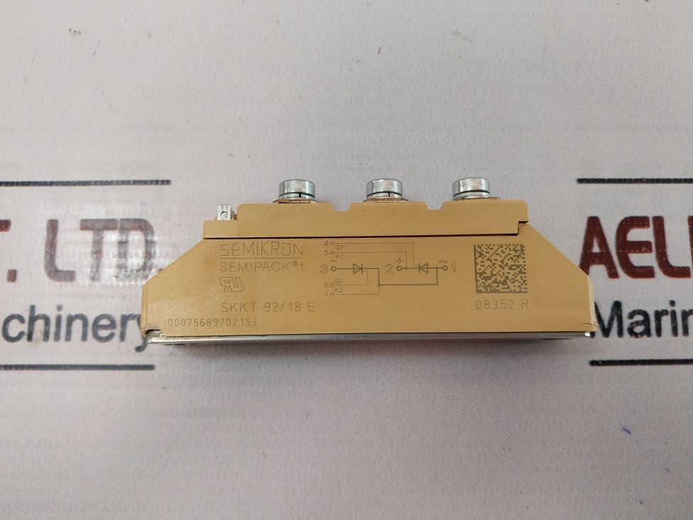 Semikron Skkt 92/18 E Thyristor Module - Image 8