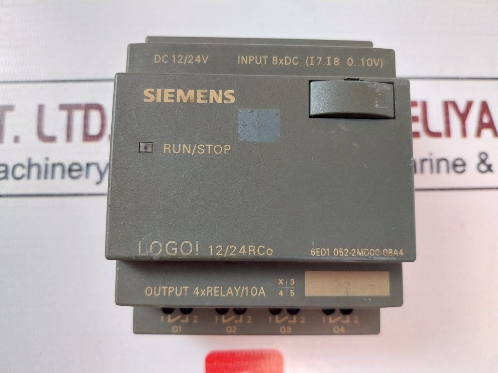 Siemens 6ed1 052-2md00-0ba4 Logic Module - Image 11