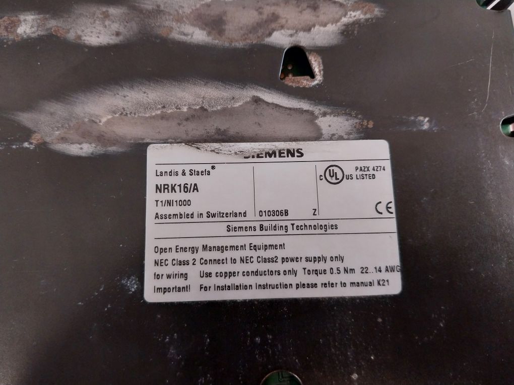 Siemens Nrk16/a Controller - Image 6