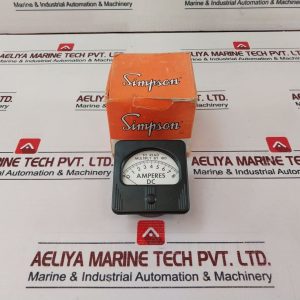 Simpson M-10485-5 0-8 Amperes Dc Meter