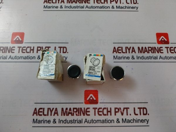 Telemecanique Zb4 Ba2 Black Push Button Switch