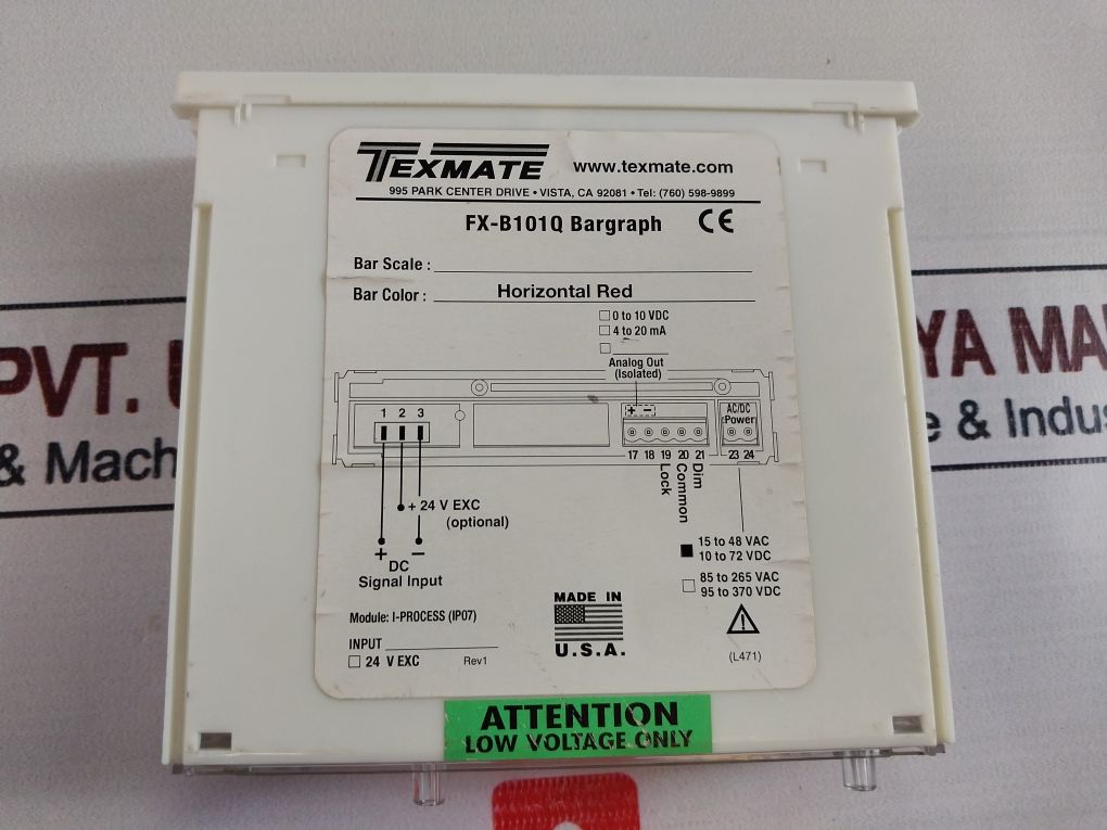 Texmate Fx-B101q Bargraph Meter Rev 1 - Image 5