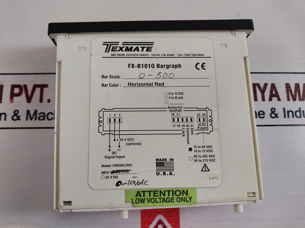 Texmate Fx-B101q Bargraph Meter Rev 1 - Image 5