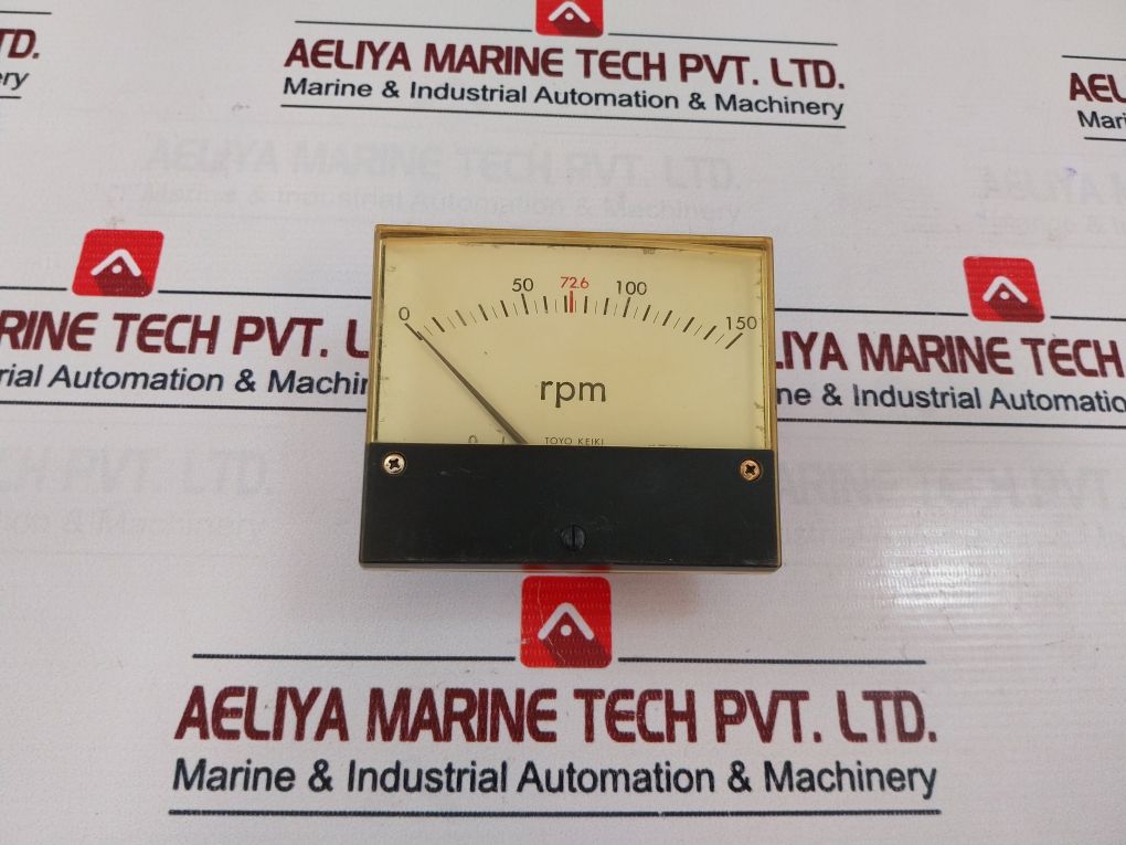 Toyo Keiki Dcf-12n Rpm Meter