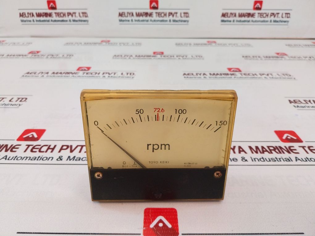Toyo Keiki Dcf-12n Rpm Meter - Image 3