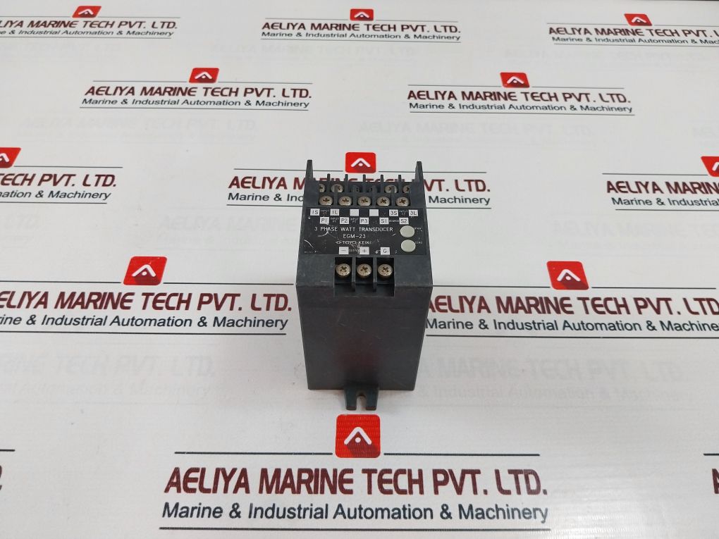 Toyo Keiki Egm-23 3 Phase Watt Transducer 460/115v