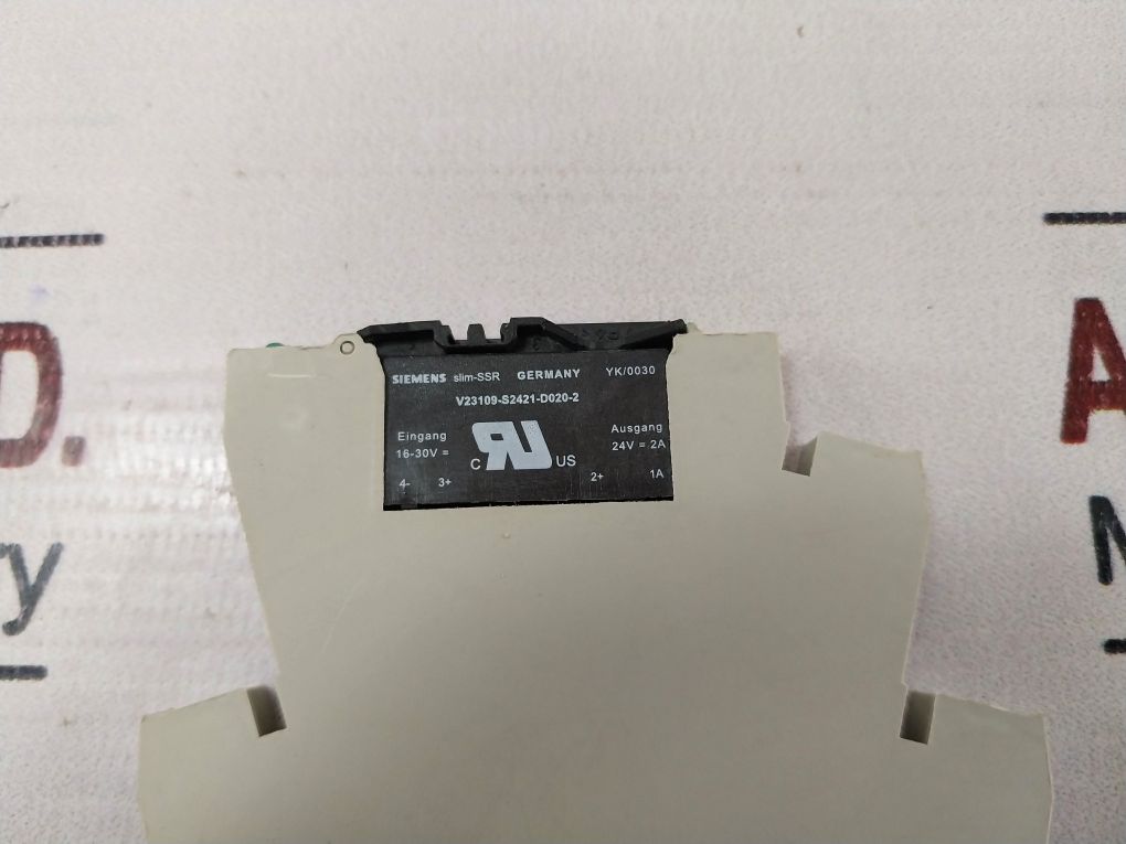 Weidmuller Siemens 8607350000 Solid State Relay - Image 8