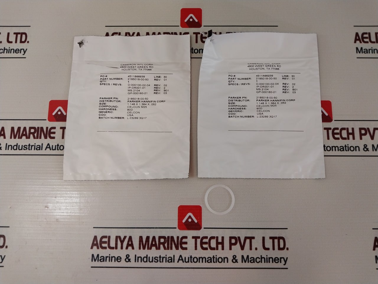 Cameron 2406437-01-99 Seal Valve Repair Kit - Image 17