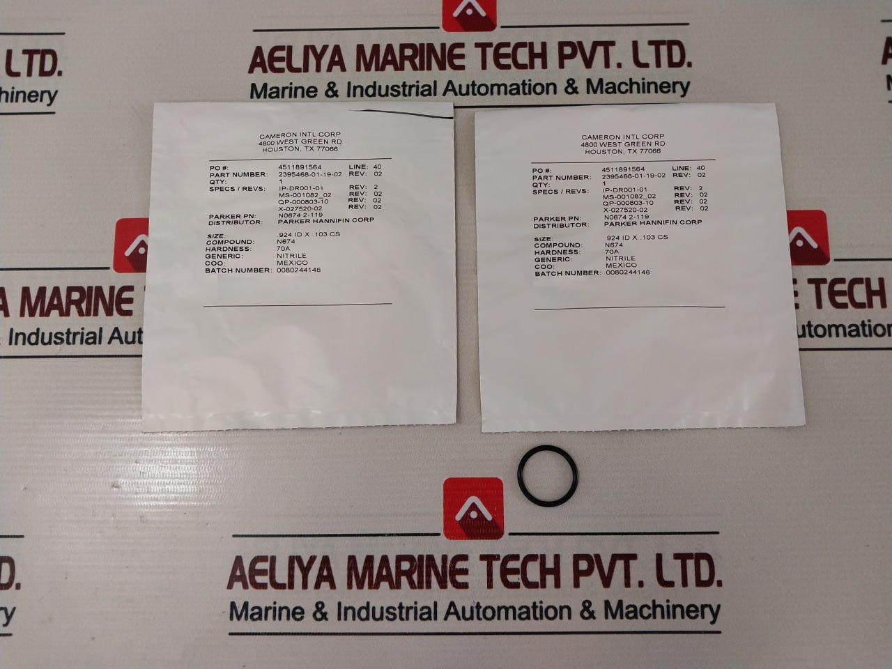 Cameron 2406437-01-99 Seal Valve Repair Kit - Image 11