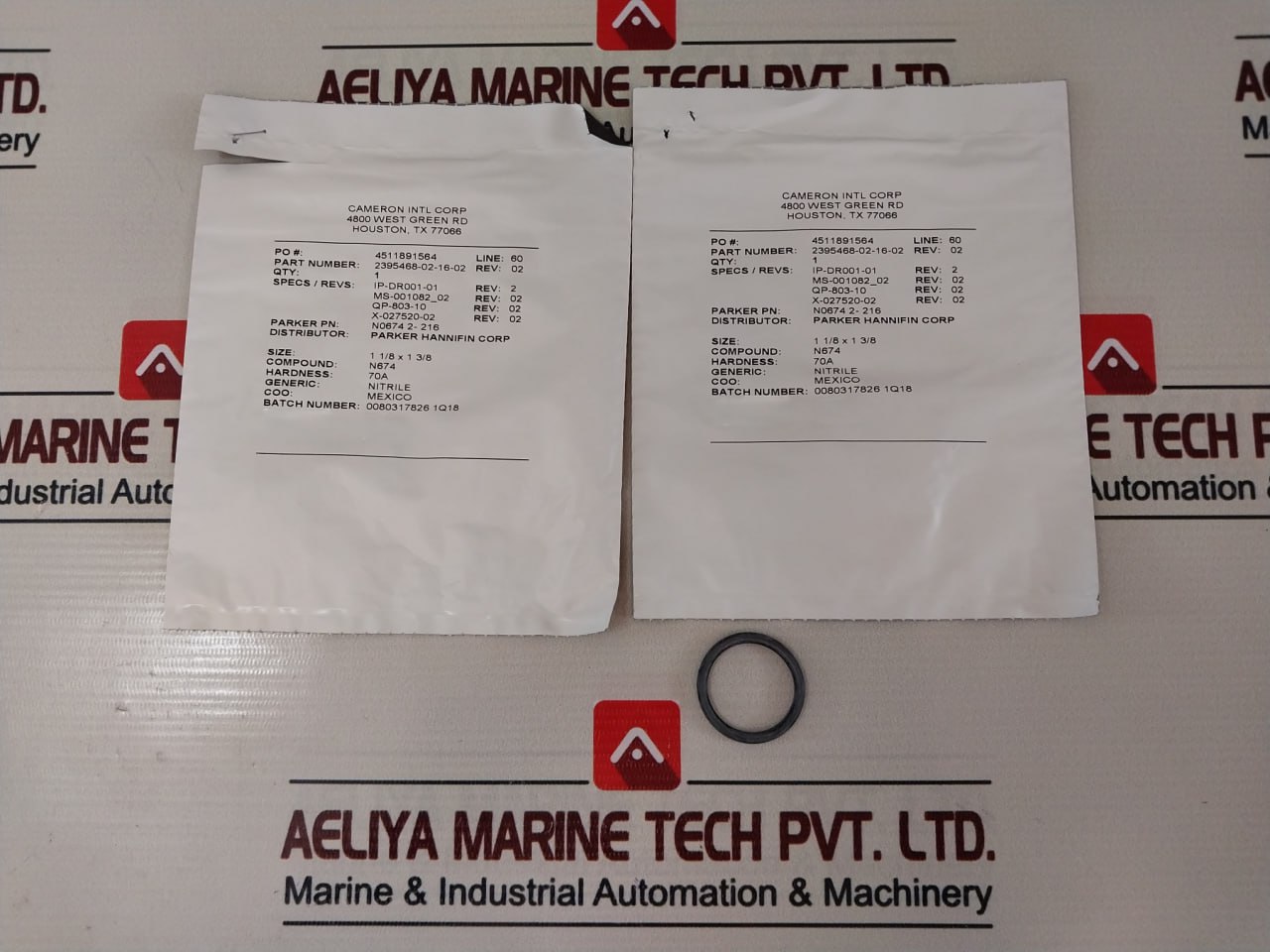 Cameron 2406437-01-99 Seal Valve Repair Kit - Image 7