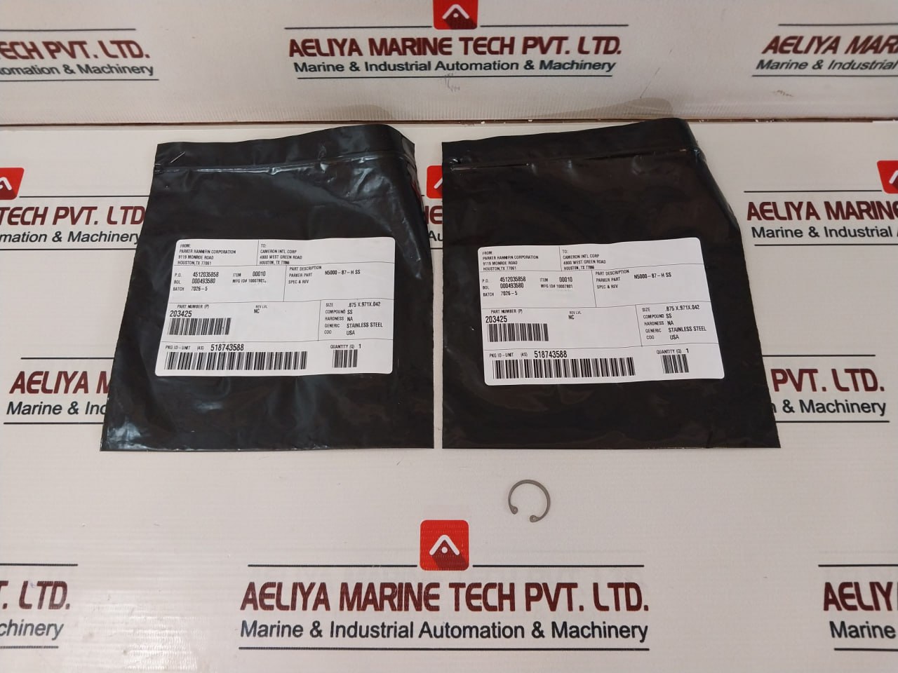 Cameron 2406437-01-99 Seal Valve Repair Kit - Image 4