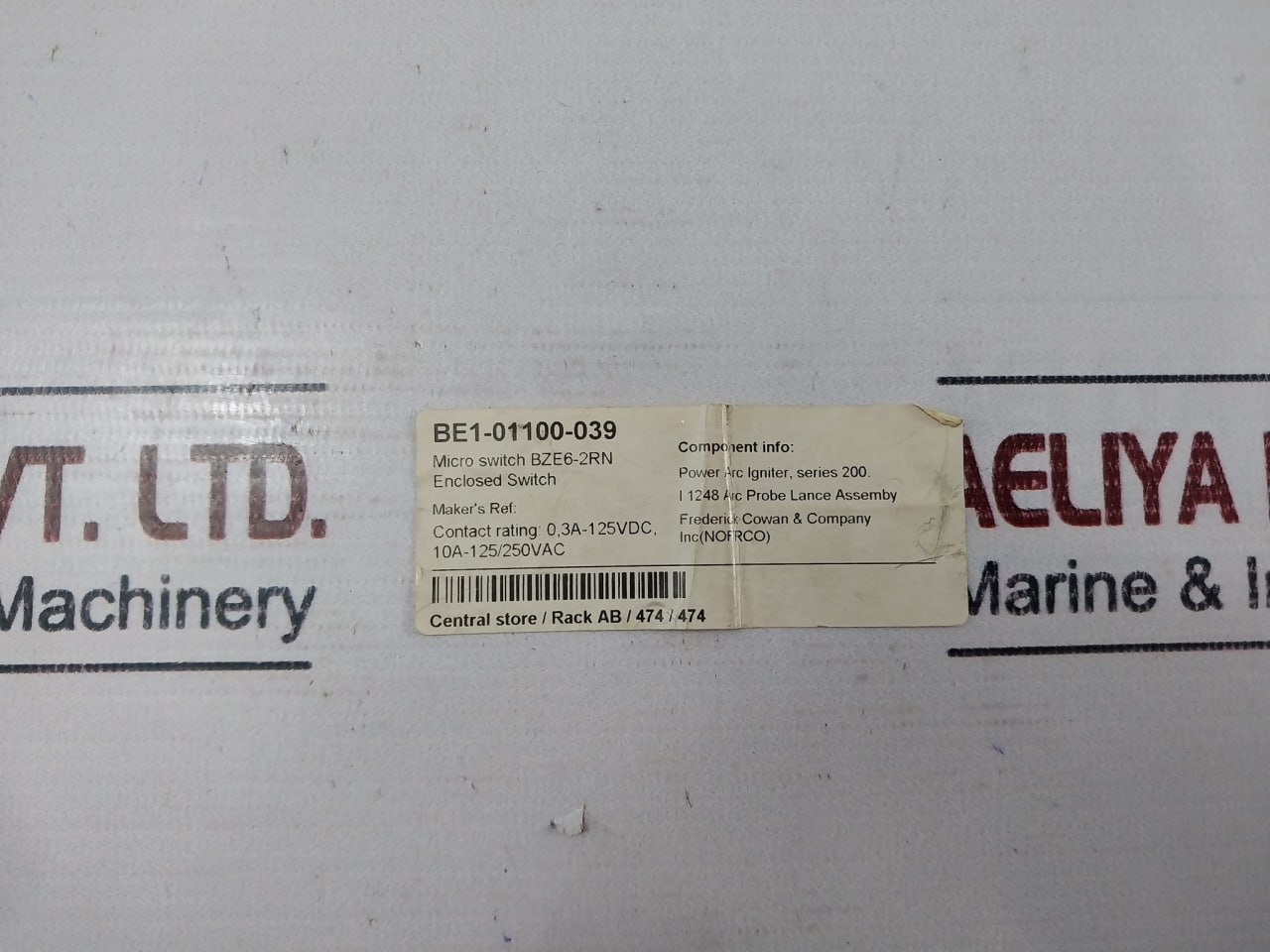 Honeywell Bze6-2rn Micro Switch - Image 7