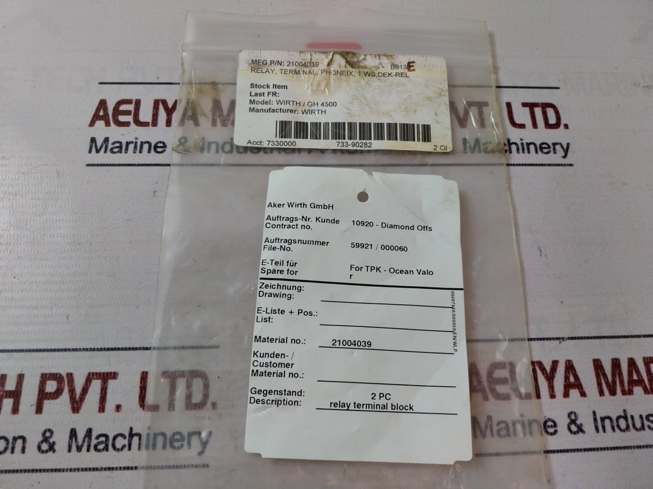 Phoenix Contact Aker Wirth Dek-rel-g24 21 Relay Module - Image 10