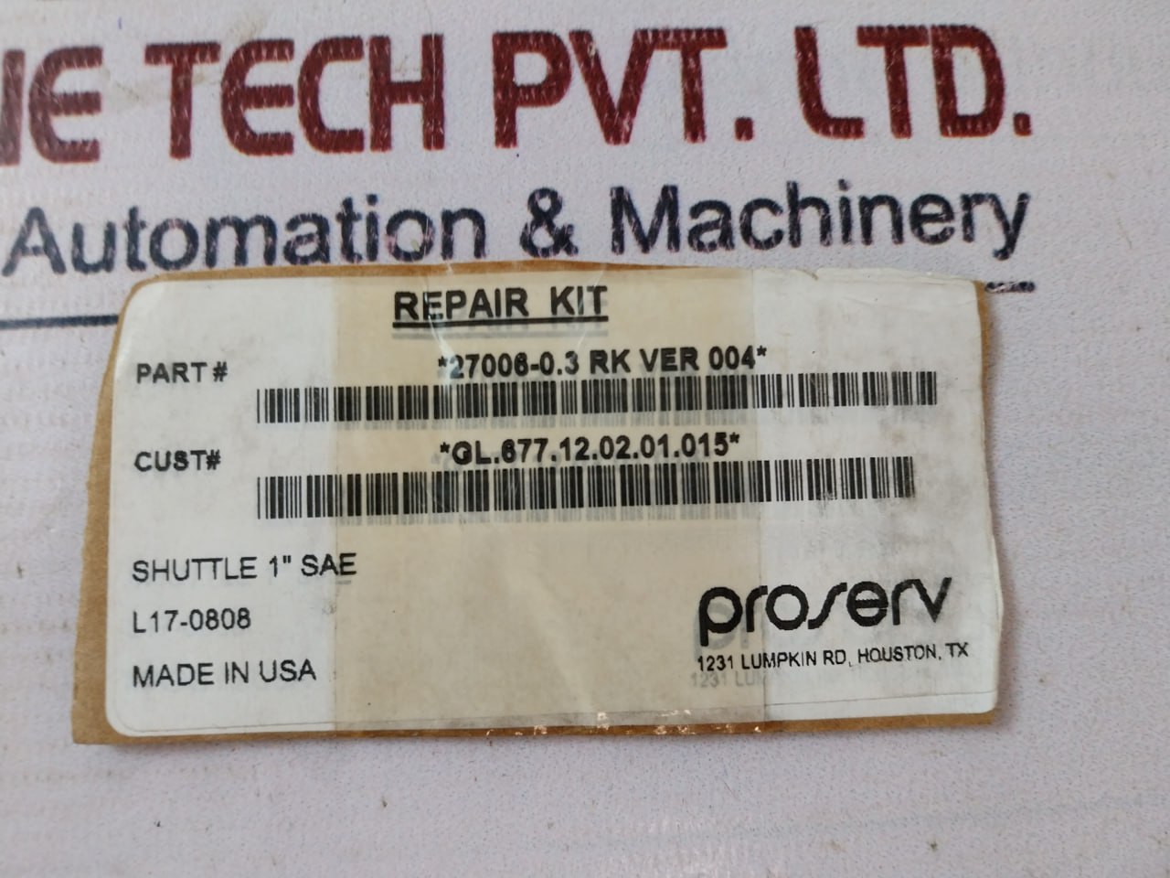Proserv 27006-0.3 Rk Repair Kit - Image 14