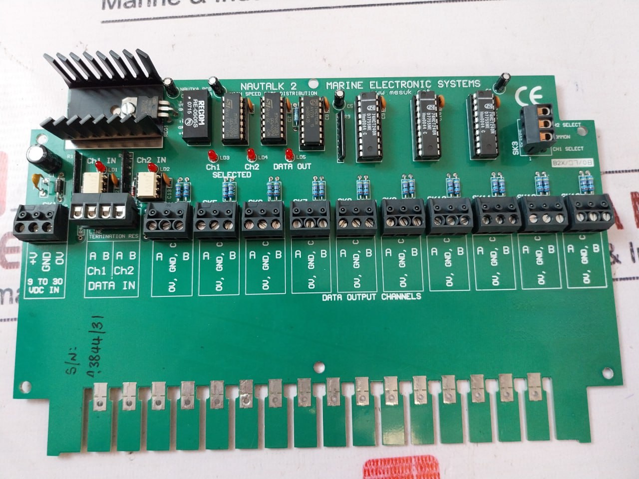 Marine Electronic Systems Navtalk 2 Pcb Card - Image 7