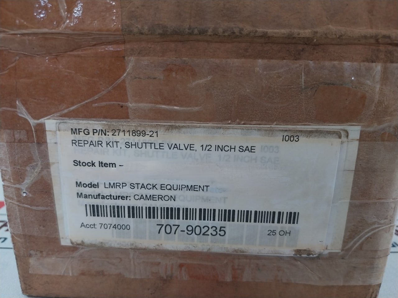 Gilmore 27027 Rk Shuttle Valve Repair Kit - Image 13