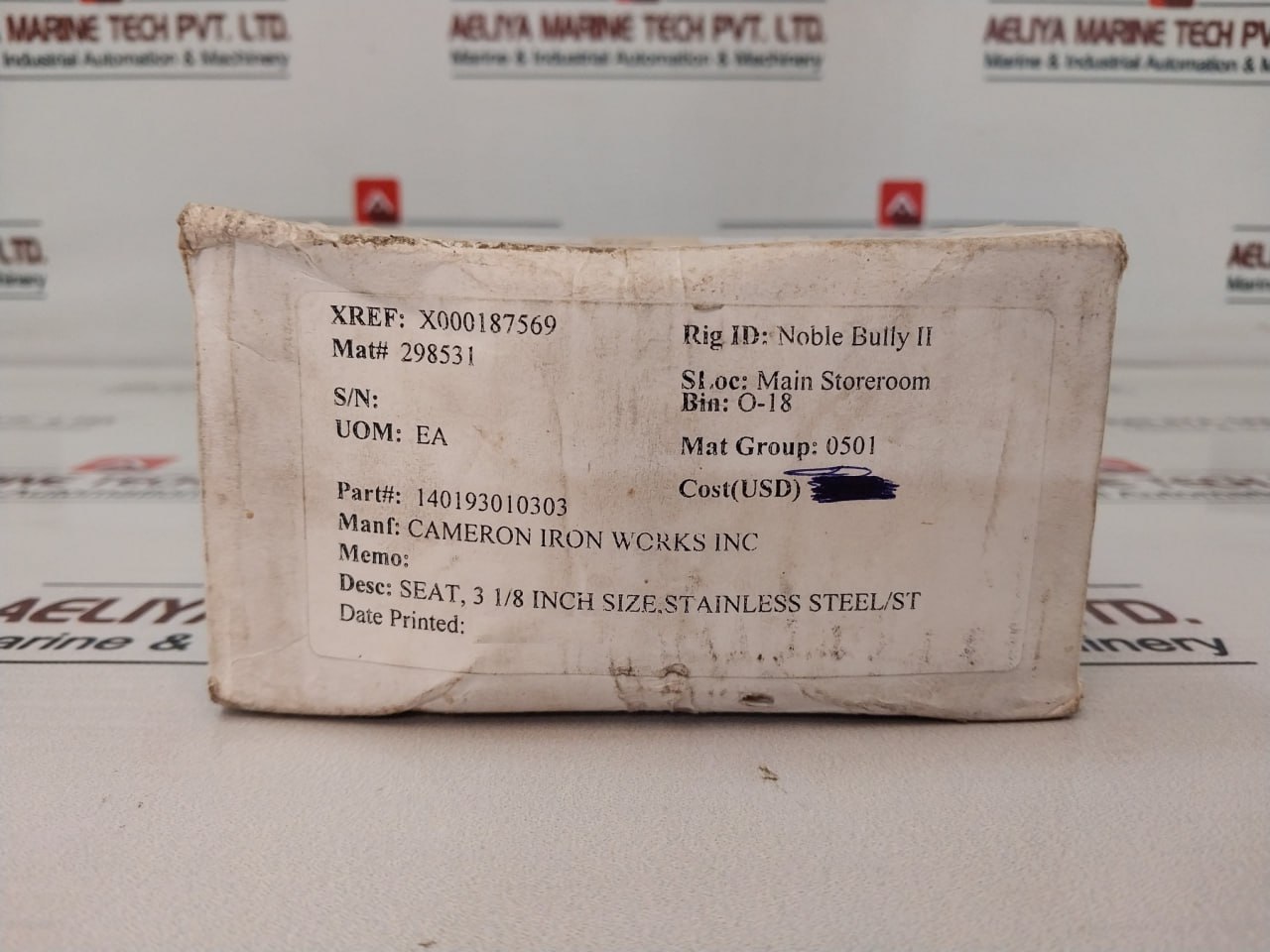 Cameron 140193-01-03-03 Seat Seal Valve - Image 15