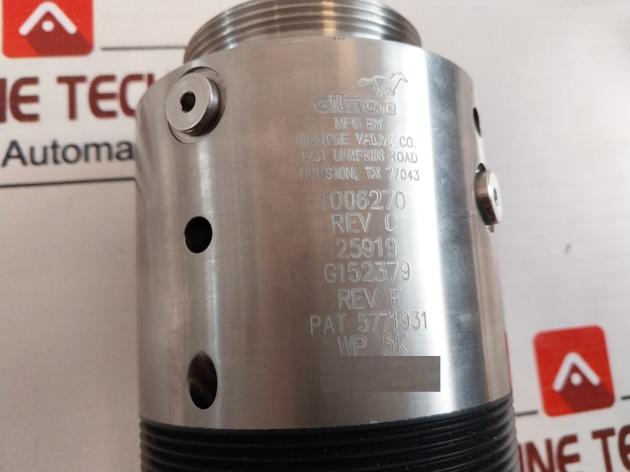 Gilmore 25919 Cartridge Valve 1006497 1” Spm - Image 15