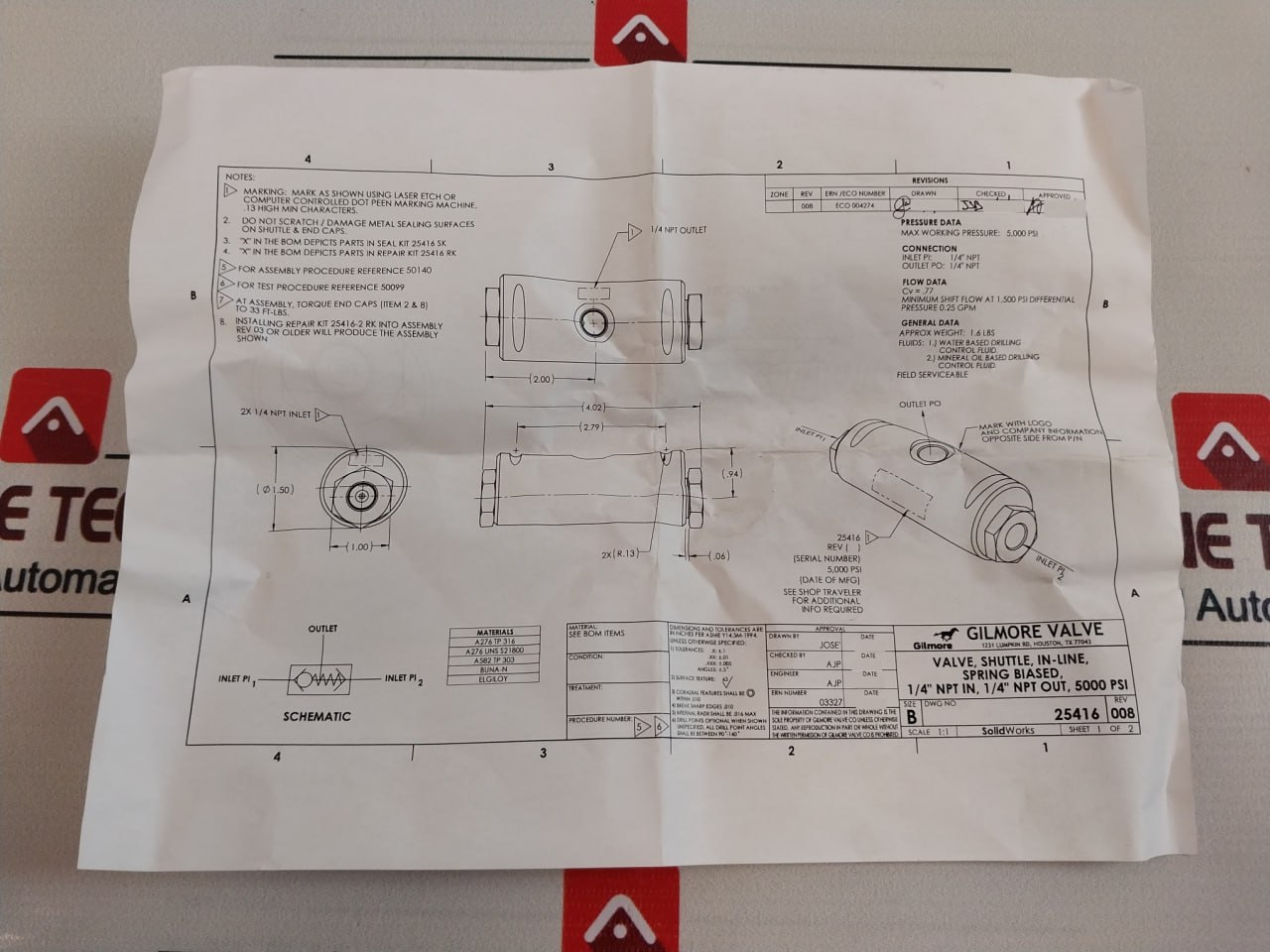 Gilmore 2732077-01-99 Repair Kit - Image 13